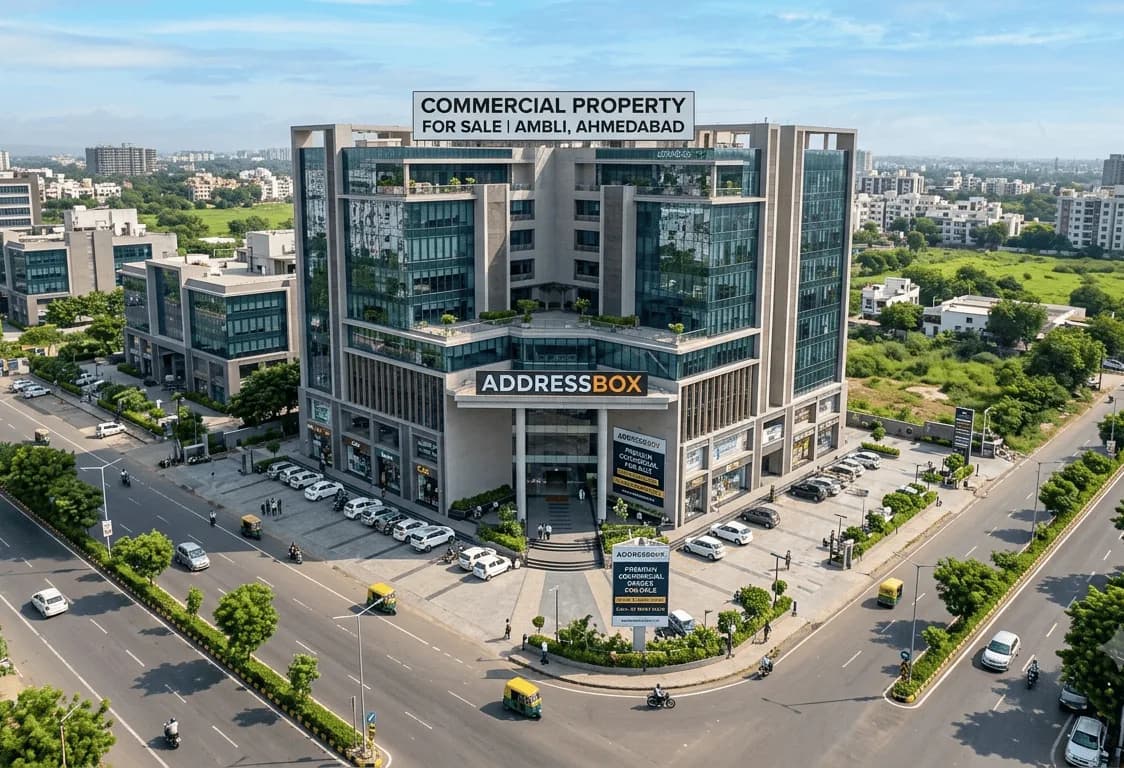 Commercial Property for Sale in Ambli, Ahmedabad | Addressbox