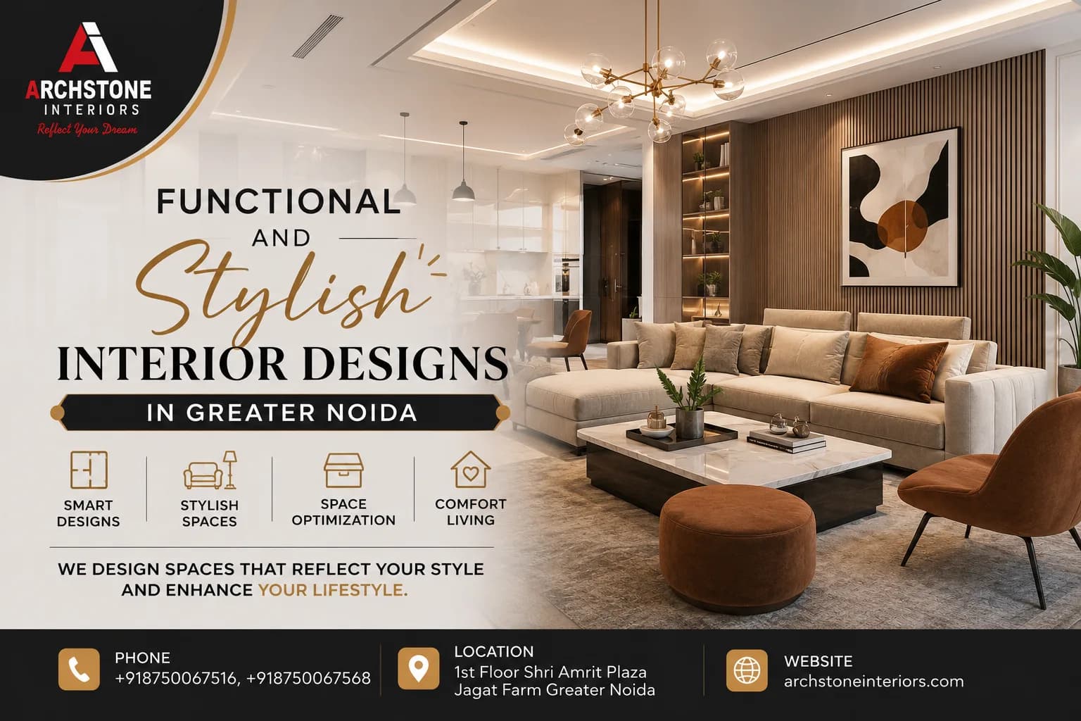 Functional and Stylish Interior Designs in Greater Noida