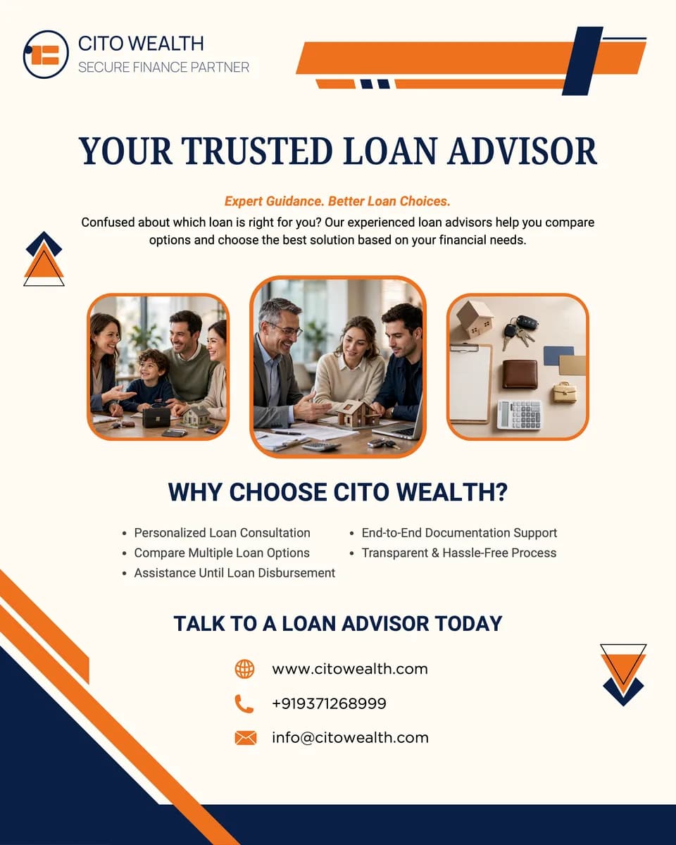 Explore Home, Personal & Business Loan Options with Cito Wealth
