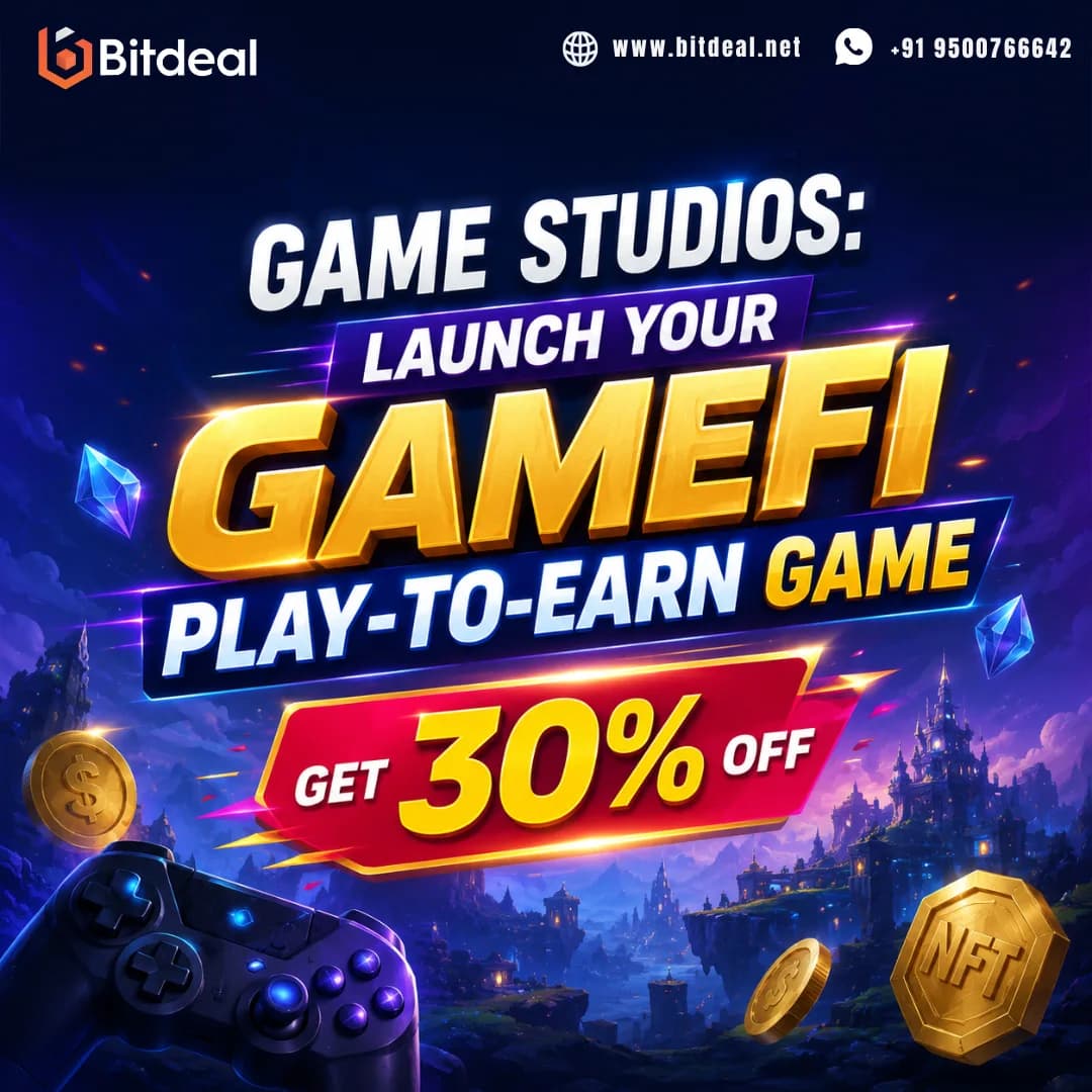 Game Studios: Launch Your GameFi Play-to-Earn Game – Get 30% OFF