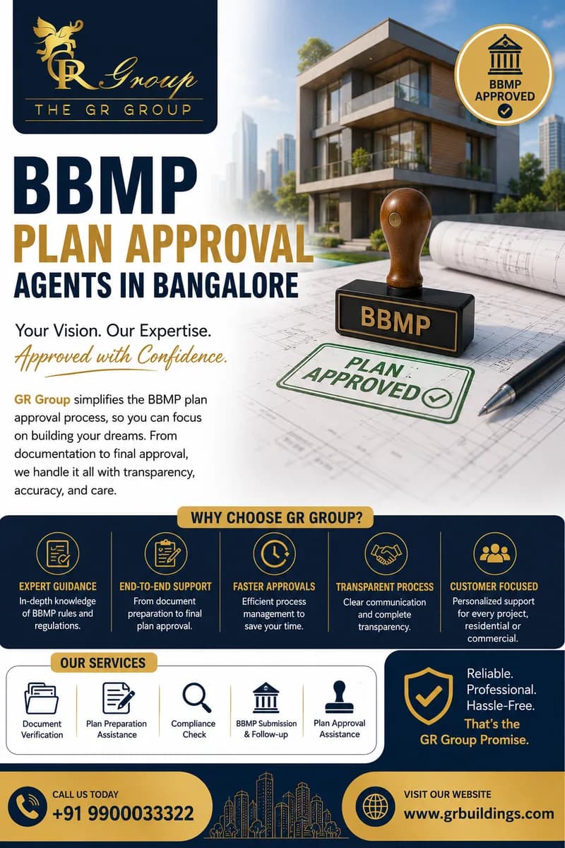 BBMP plan approval agents in Bangalore