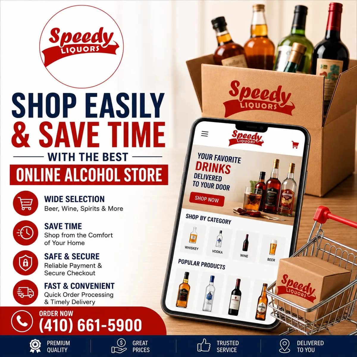 Shop Easily & Save Time with the Online Alcohol Store