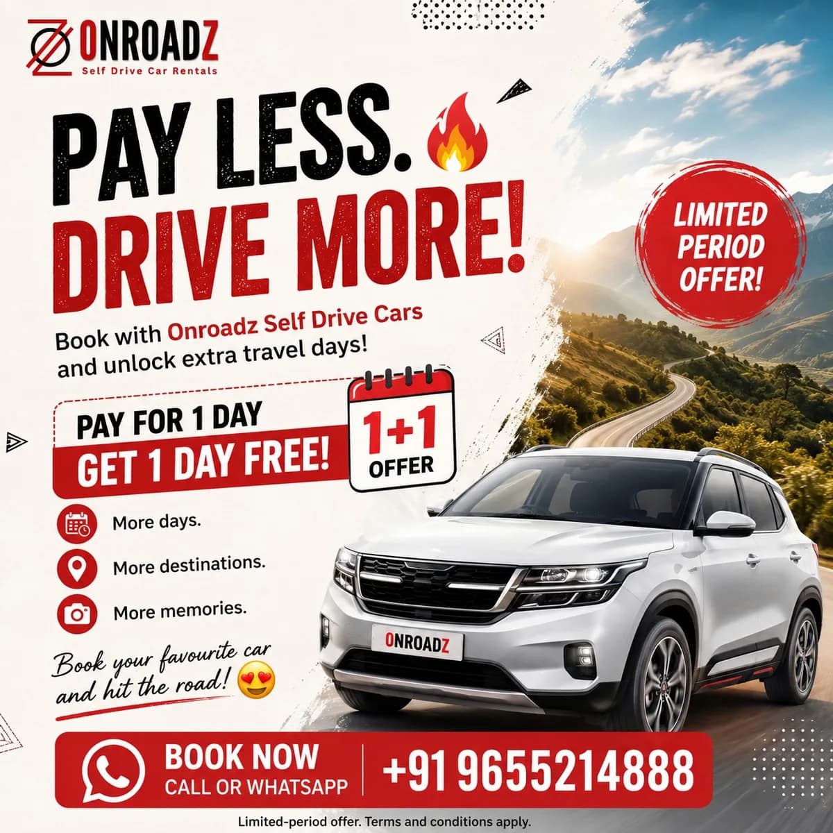 Best Self Drive Car Rental Chennai | Onroadz
