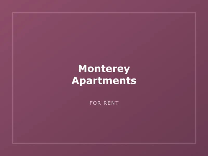 Monterey Apartments