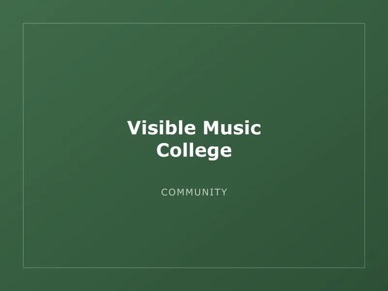 Visible Music College