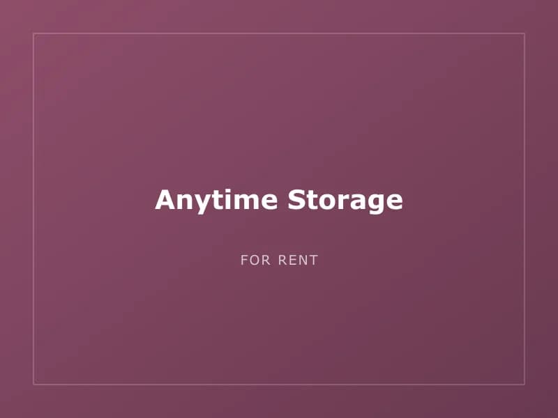 Anytime Storage