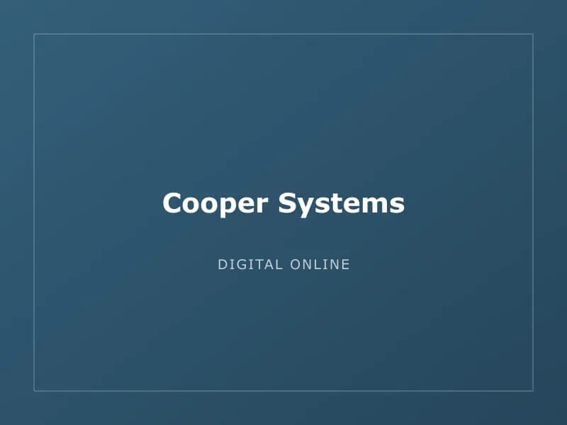 Cooper Systems