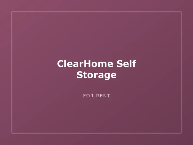 ClearHome Self Storage