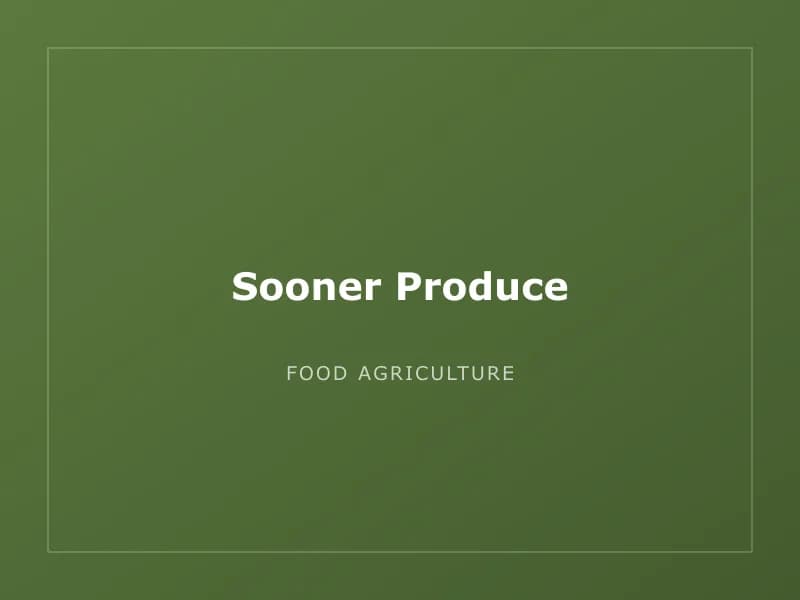 Sooner Produce