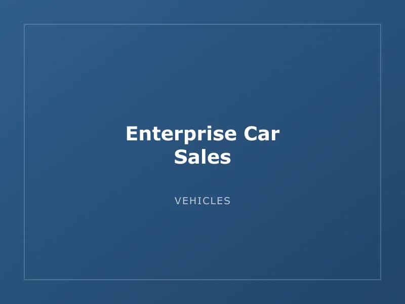 Enterprise Car Sales