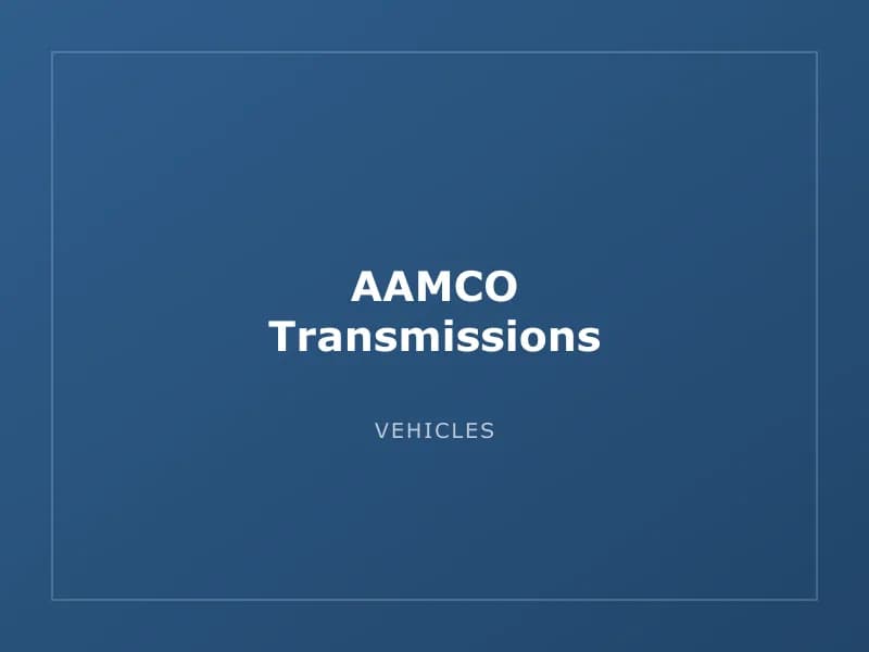 AAMCO Transmissions