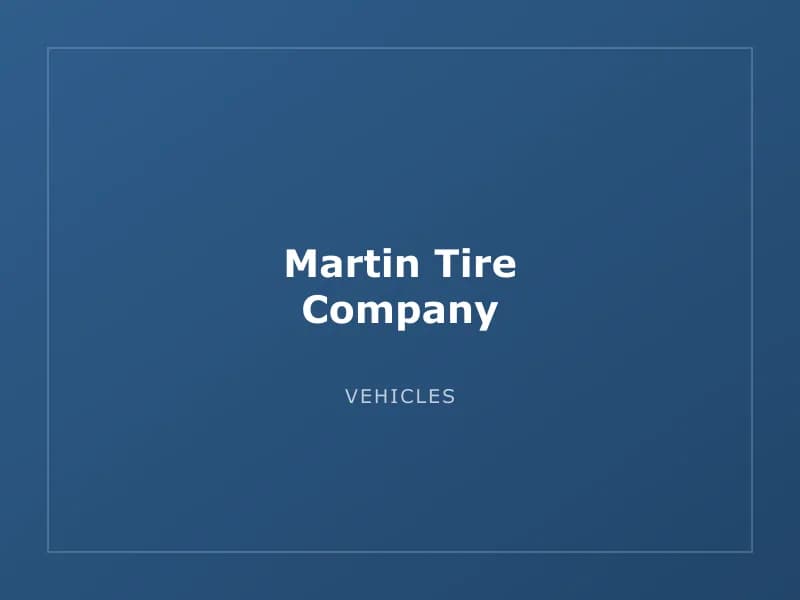 Martin Tire Company