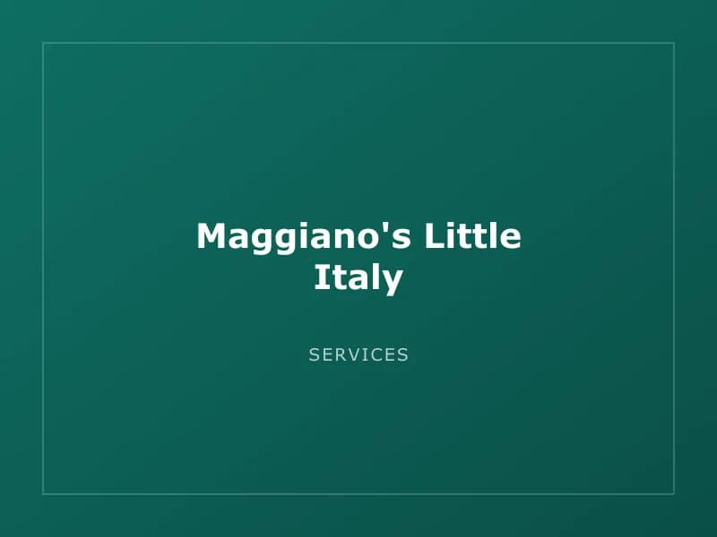 Maggiano's Little Italy