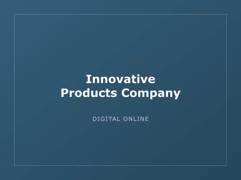 Innovative Products Company