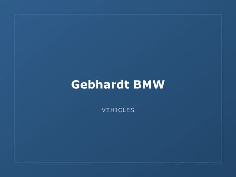 Gebhardt BMW