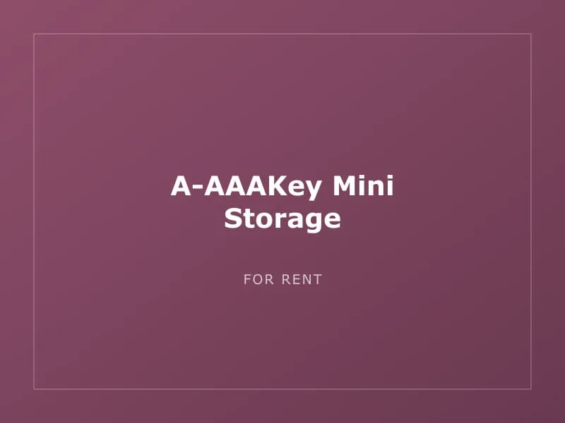 A-AAAKey Mini Storage