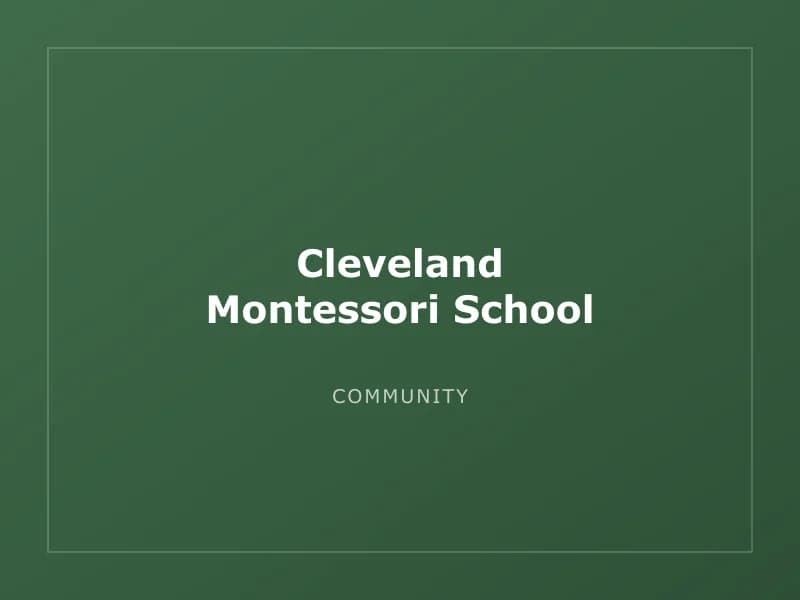 Cleveland Montessori School