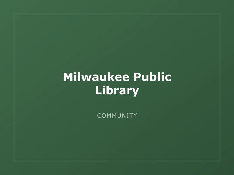 Milwaukee Public Library