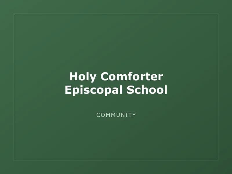 Holy Comforter Episcopal School