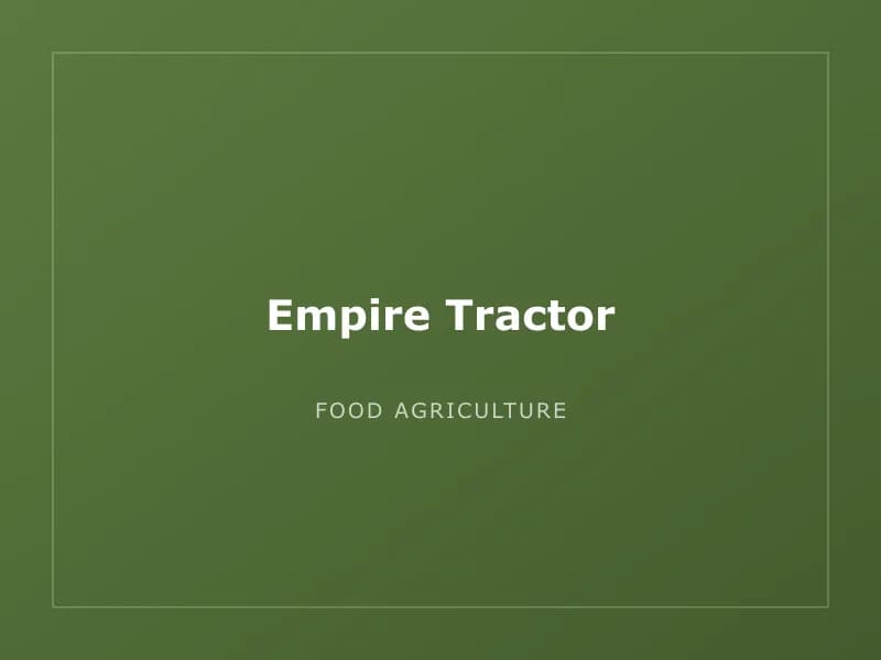 Empire Tractor